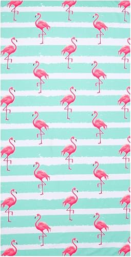 Miniatura 10 de LIVILAN Toalla de playa de microfibra Llama de alpaca fina ligera absorbente de secado rápido sin arena para mujeres y niñas para baño ducha piscina