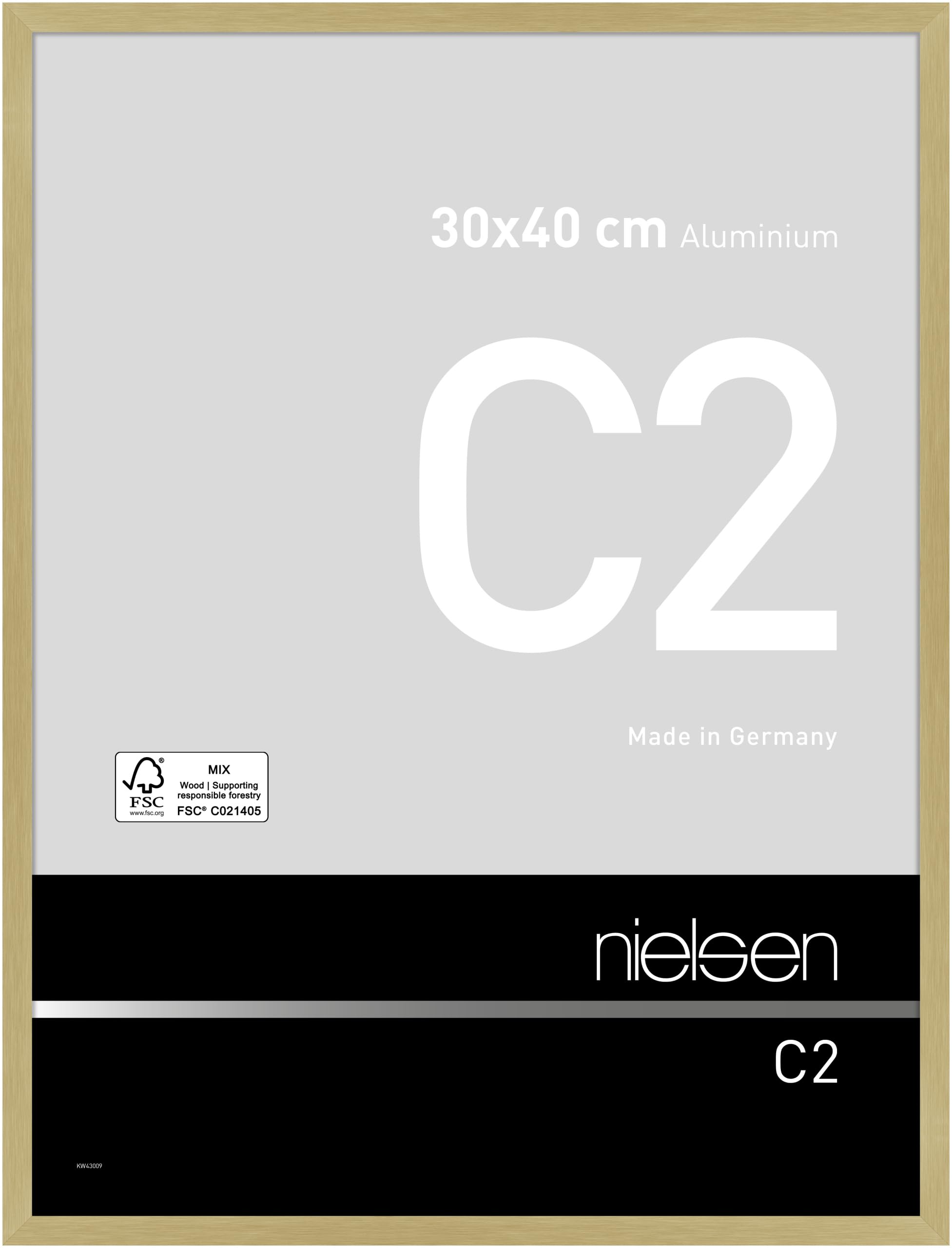 NielsenPicture Frame, 30 x 40 cm, Beige