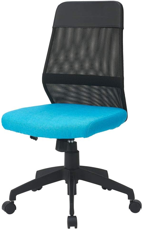 Nakabayashi CA-A005BK Mesh Back Chair Fixed Elbow : Office Products