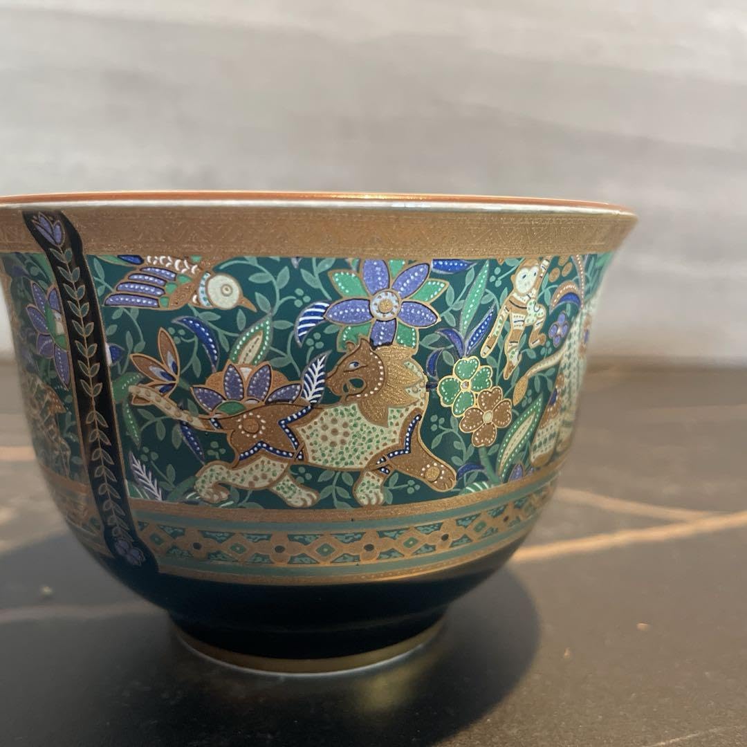 eclectique kai kai 象更紗 急須 湯飲み 5客 茶器セット eclectique kai kai 象更紗 急須 湯飲み 5客 茶器セット - メルカリ