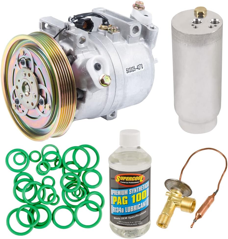For Nissan Frontier & Xterra OEM AC Compressor w/A/C Repair Kit - BuyAutoParts 60-83797RN NEW
