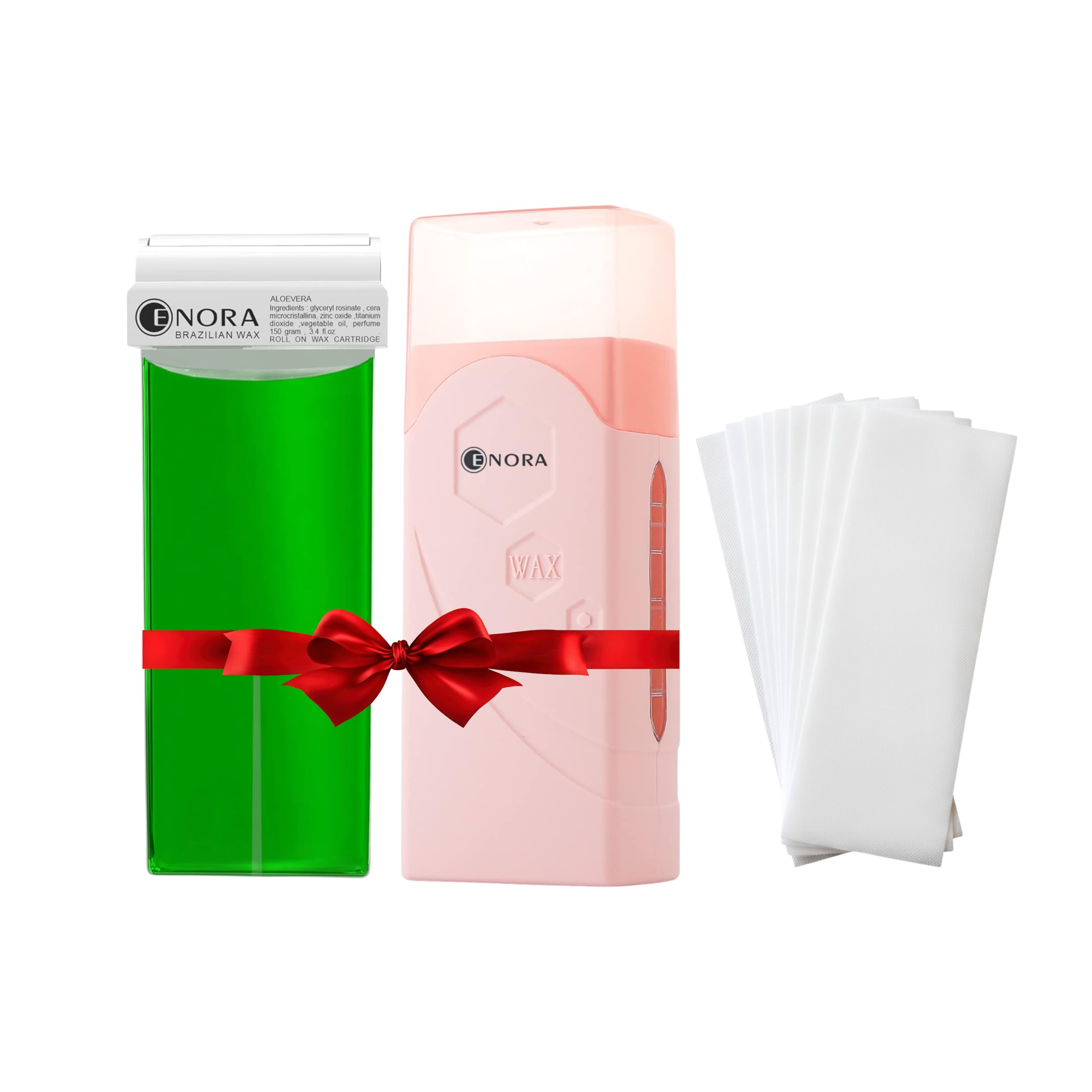 Hair Removal Wax Kit Wax Heater Machine Roll on Hair Removal Wax Kit Wax Heater machine,Refill Cartridge Strips With Wipes Waxing kit for Women Waxkit (100 ML, Aloe Vera)-image-39