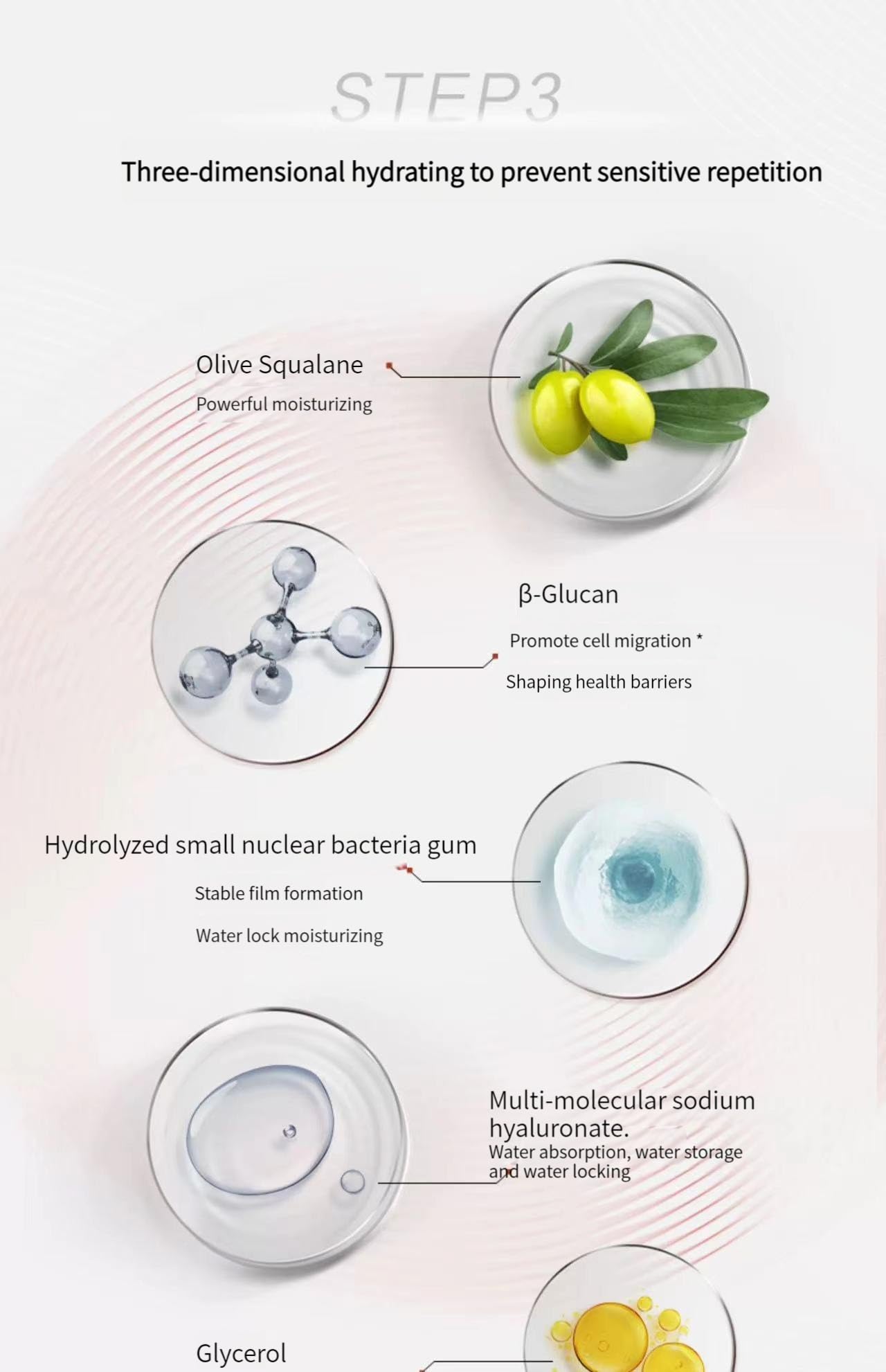 Suero facial hidratante, suero reparador hidratante que alivia la sensibilidad, hidratante calmante para piel suave y sensible, rico en potentes extractos de plantas, barrera reparadora de la piel, 30