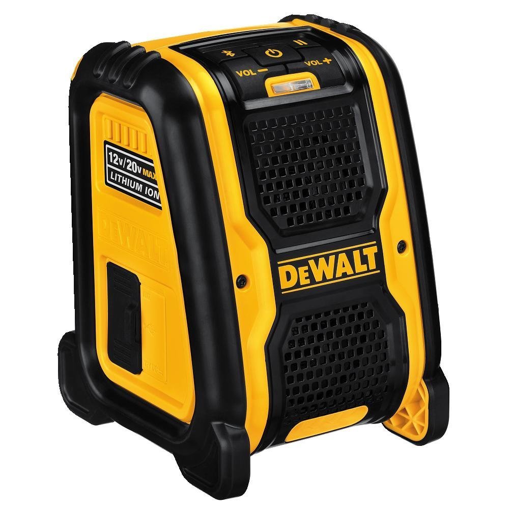 DEWALT DCR006-XJ Bluetooth-Speaker,Multicolore (Jaune/Noir)