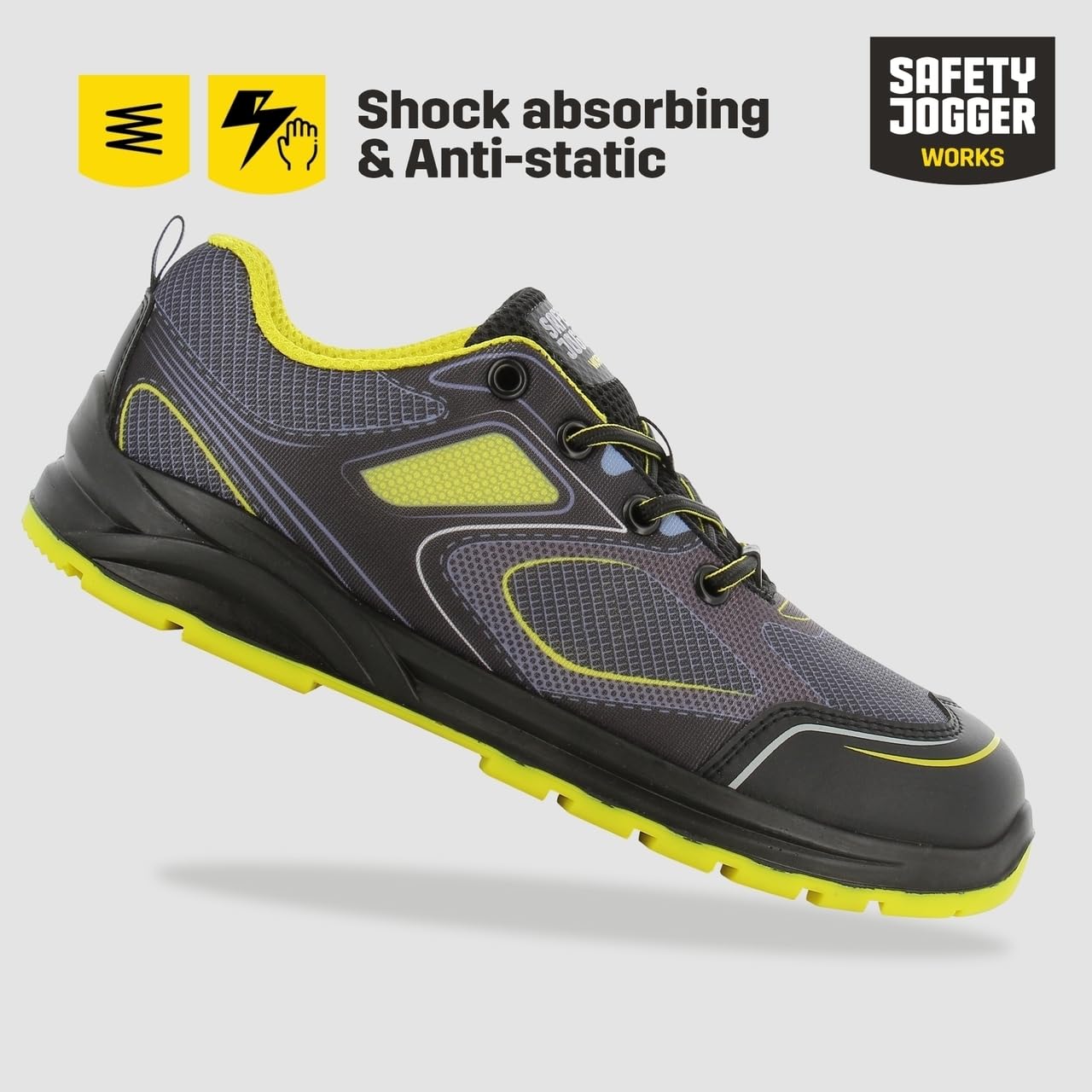 SAFETY JOGGER Calzado de Seguridad Industrial Señoras y señores - CADOR - Zapatos de Seguridad, Zapatos Protectores