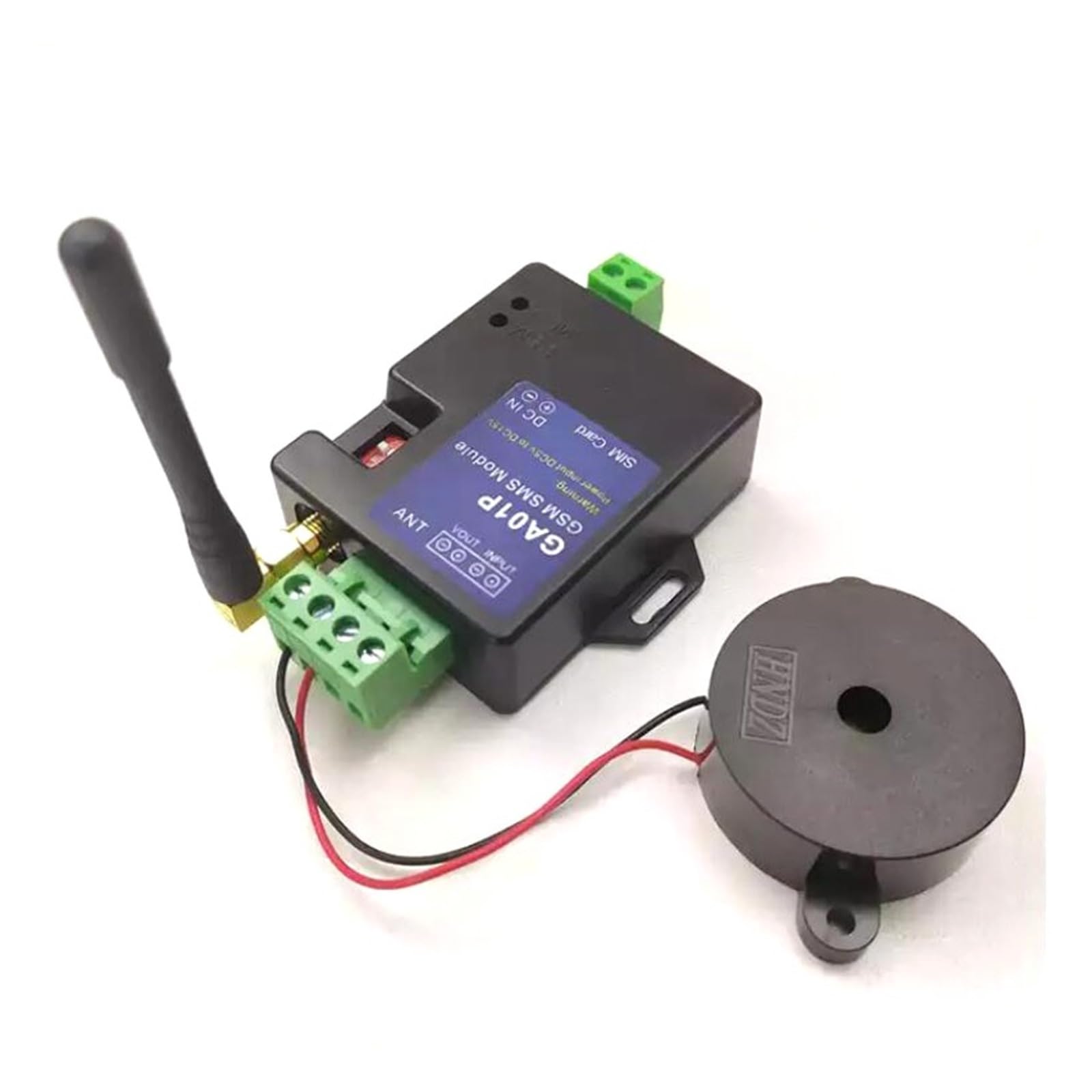 GA01P alarme de panne courant GSM économique avec entrée unique Mini boîte d'alarme