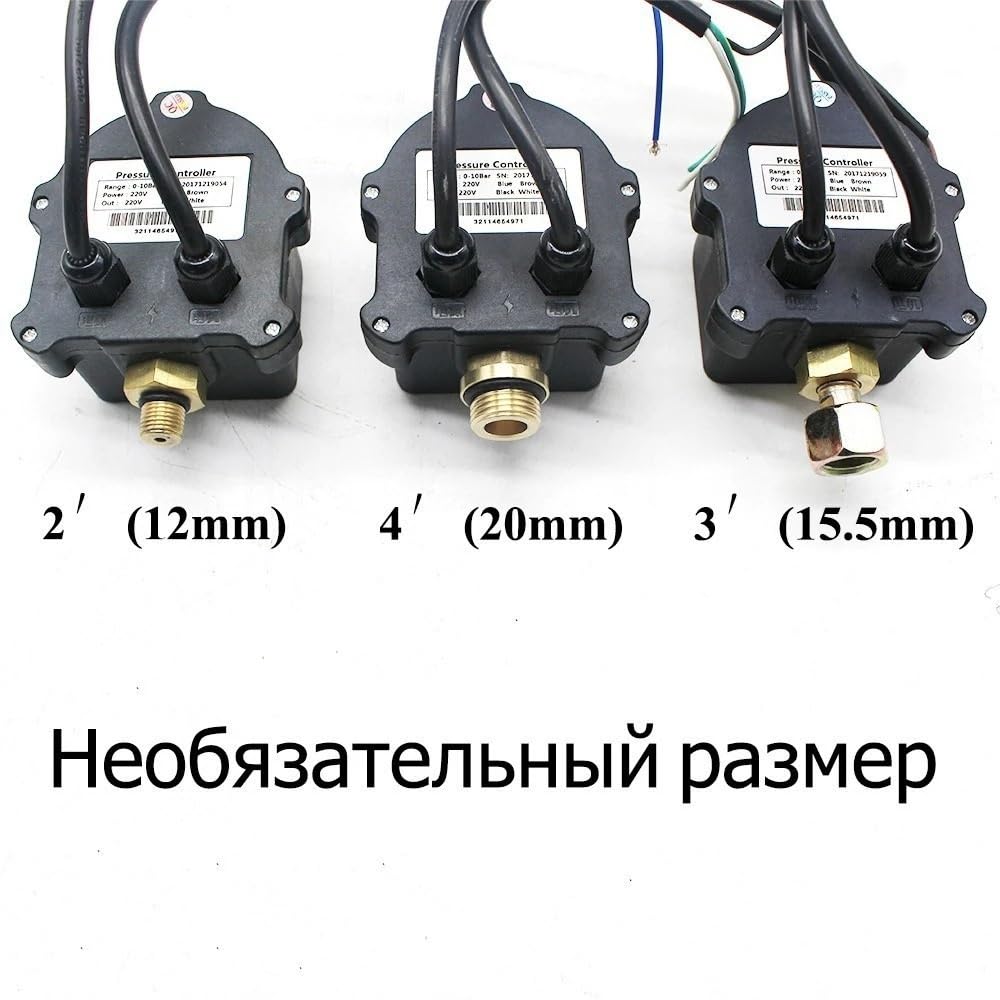 Sprężarka powietrza Automatyczny elektroniczny wyświetlacz cyfrowy przełącznik regulatora ciśnienia WPC-10 do sprężarki powietrza z pompą olejową 4-calowym adapterem WPC 10(A)