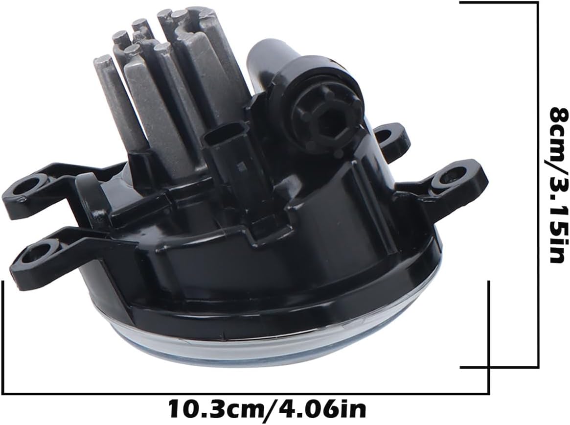 waltyotur Pair of Driver Left and Passenger Right Side Replacement for Sienna 2021 2022 2023 Fog Lights with Wiring Harness & Switch Driving Fog Lamps