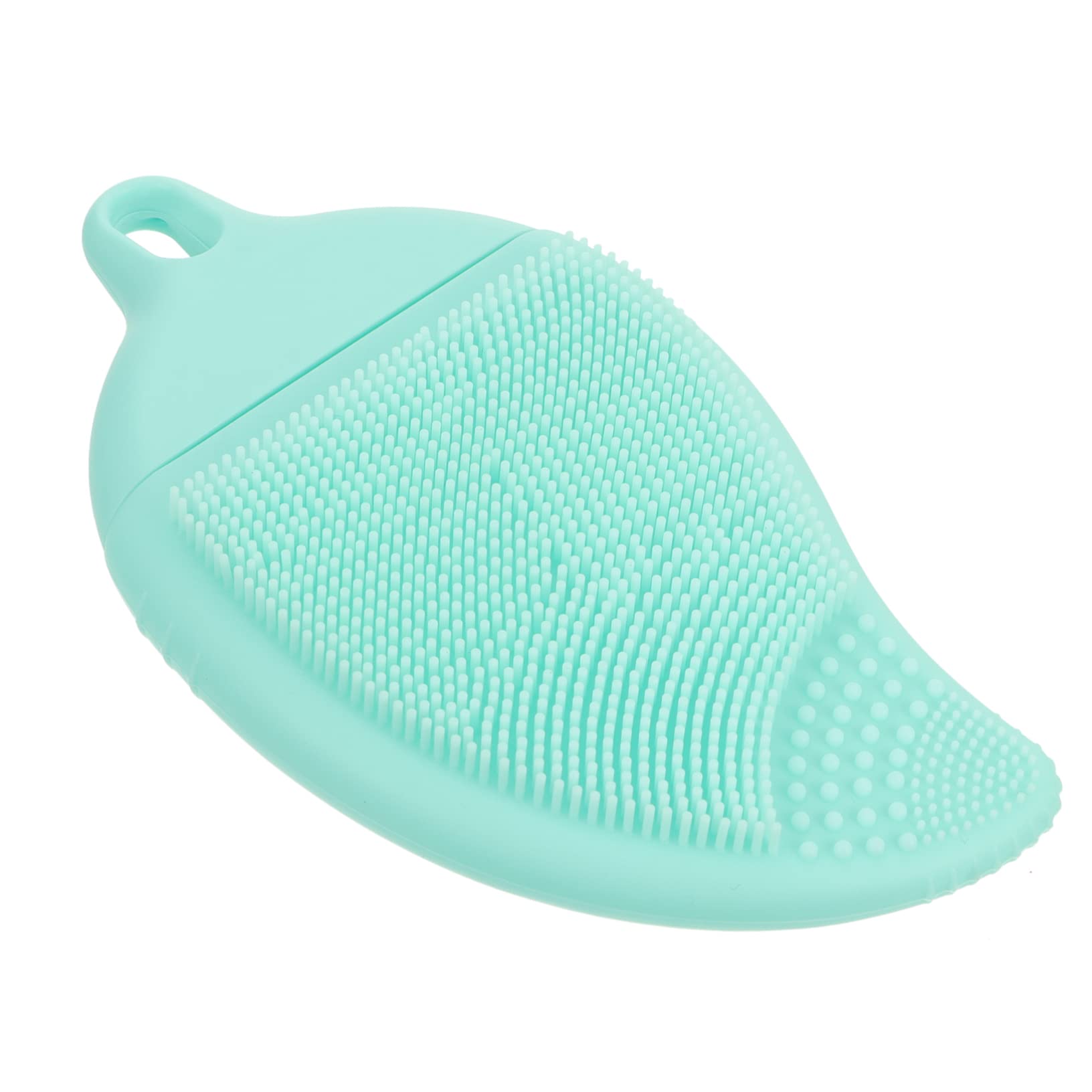 Cepillo De Baño De Silicona Lavadora Trasera Cepillo De Lavado De Cara Cepillo Limpiador Facial Esponja De Baño Lufa De Silicona Cuerpo Cepillo De Espinillas Gel De Sílice Niño