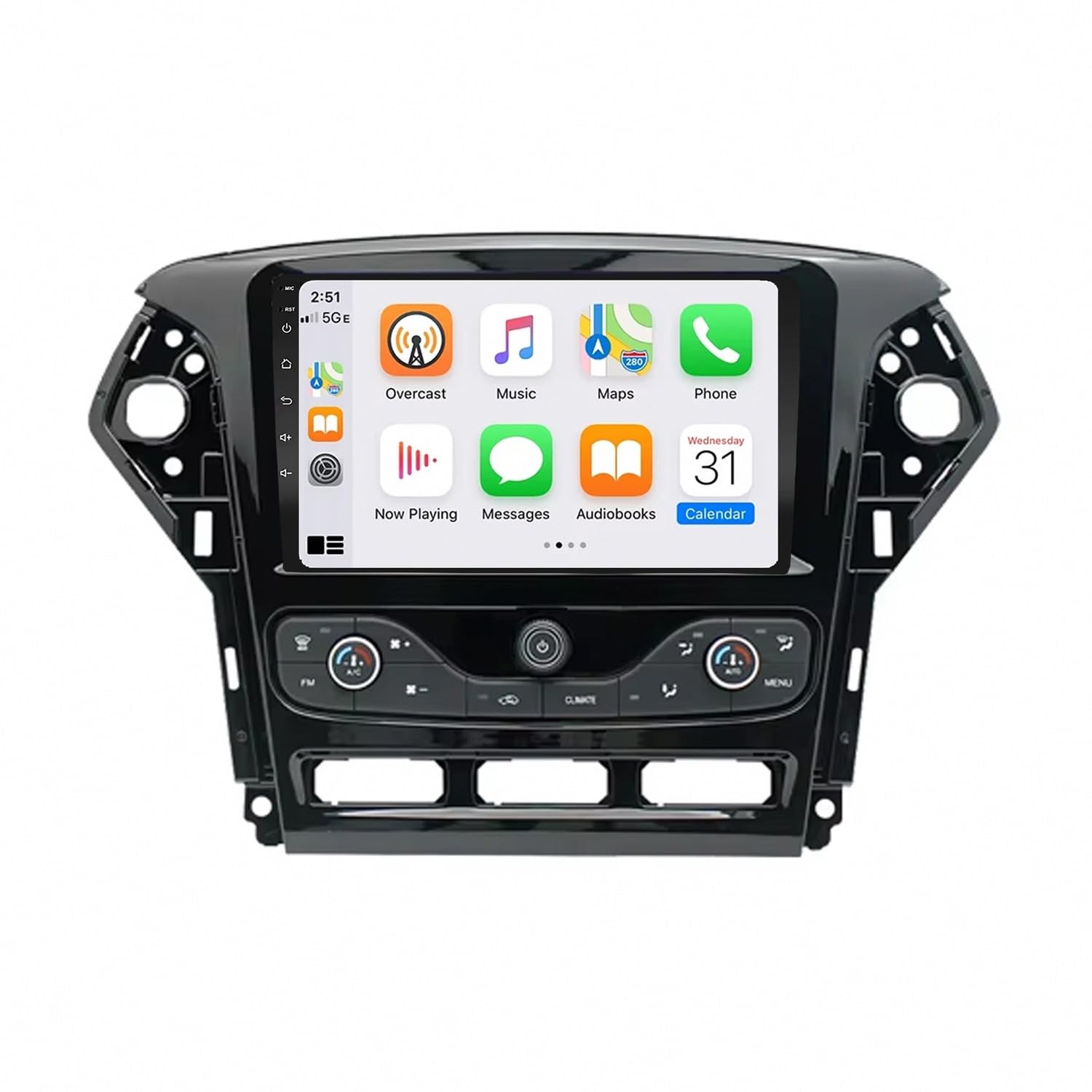Carplay para Ford Mondeo MK4 Pantalla Táctil Android Auto Inalámbrico Bluetooth 4 Nuclear 8