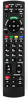 Alltro Replacement Remote Control for Panasonic TV TX-L32E5Y TX-L32EF32 TX-L32EN33 TX-L32ES31 TX-L32EW30 TX-L32EW30S