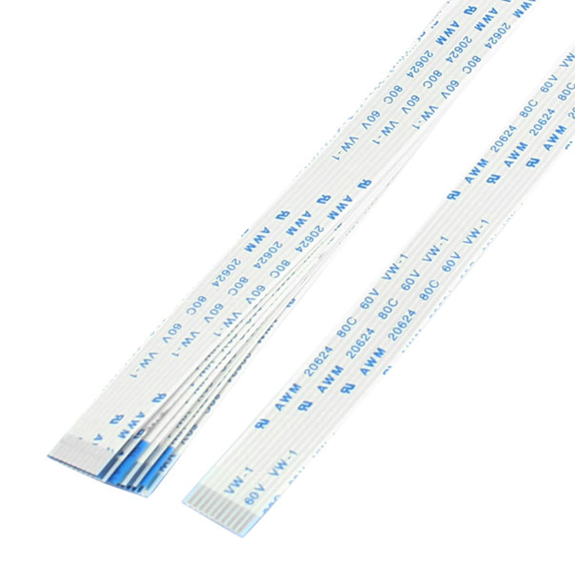 sourcing map B Tipo 10pz 1.0mm passo 10 Pin AWM 20624 80C 60V per VW 1 cavo piatto flessibile FFC 200mm