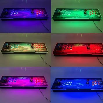 31900 Games in 1 Pandora's Box Arcade, 3D Arcade Game Console with 2 Joysticks, 1280x720 Full HD, VGA, HDMI, Support Search/Save/Hide/Pause Game