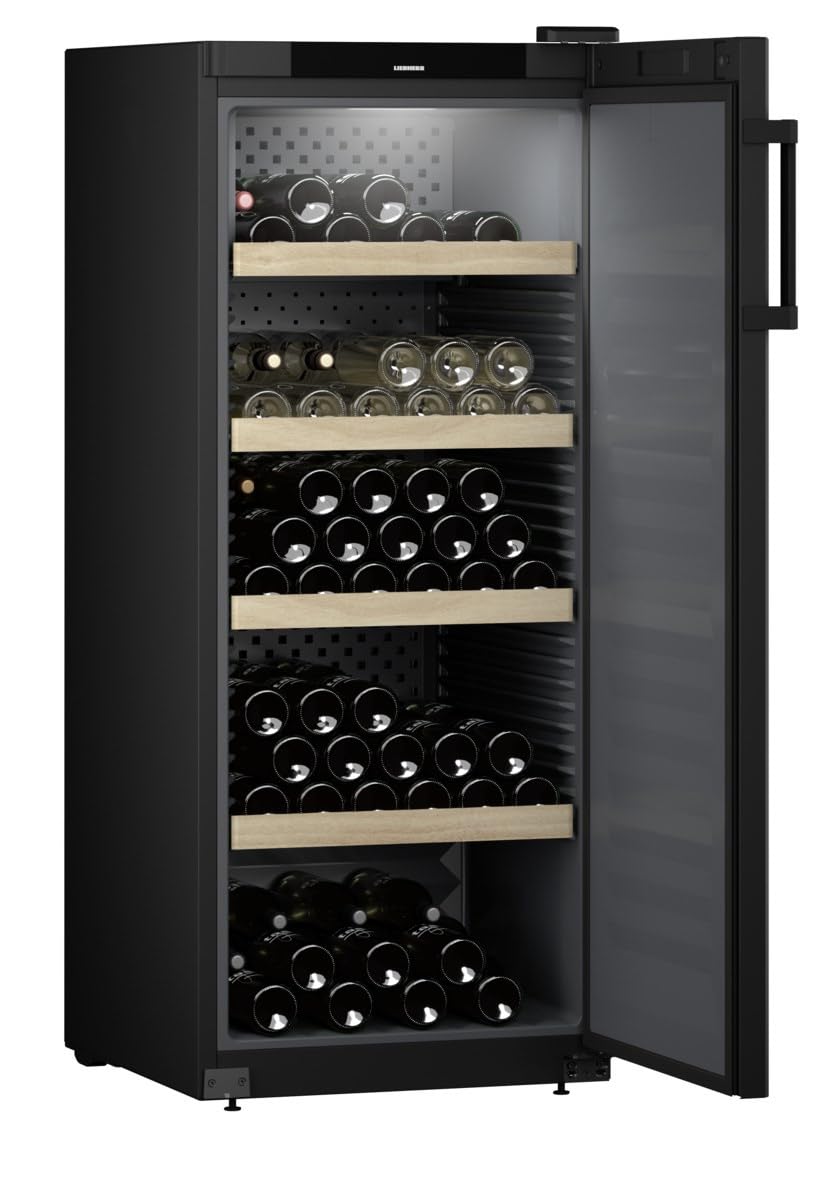 Vinoteca LIEBHERR WSbl 4601 Negro 1.48m 166 Bot E