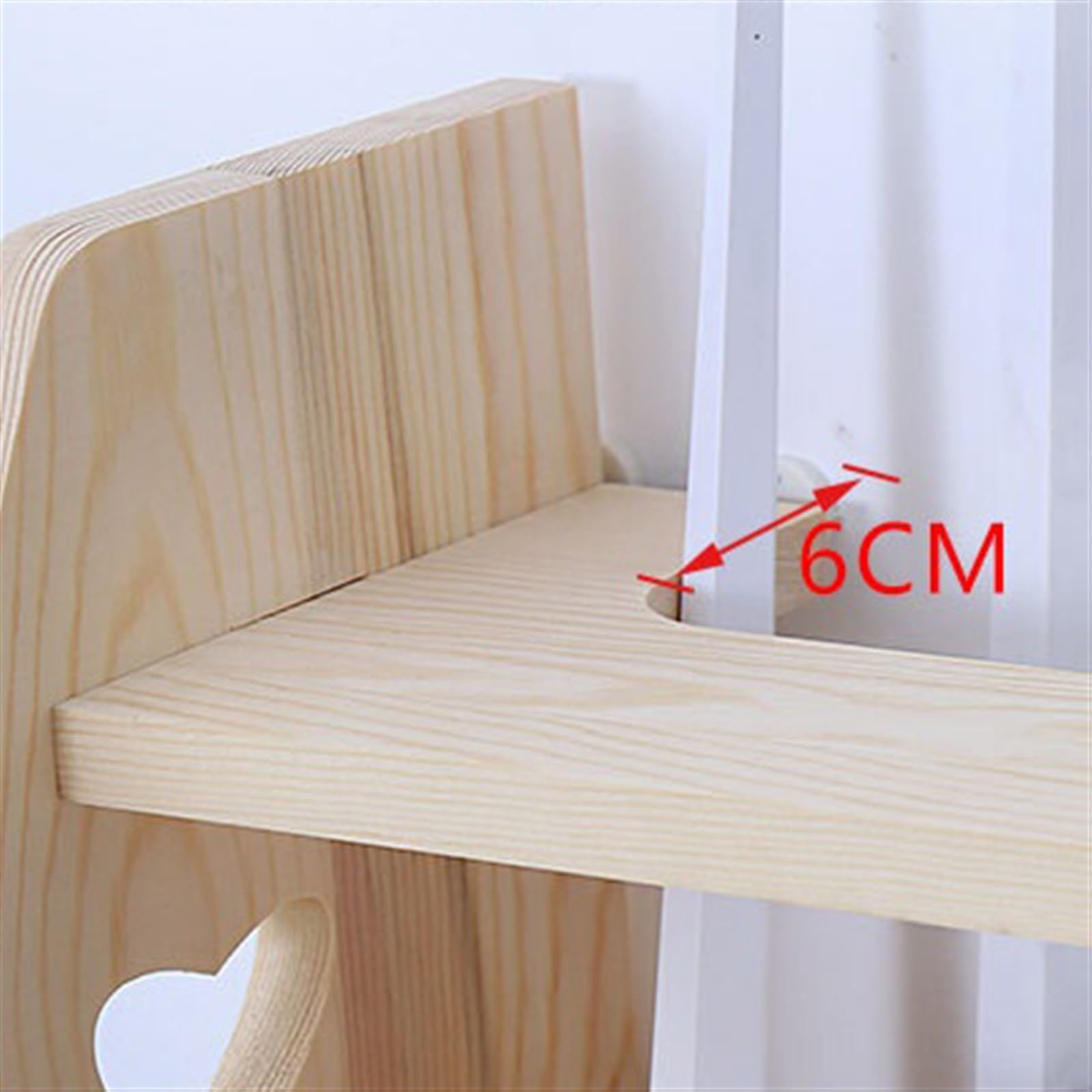 Caja organizadora de cables Caja de almacenamiento de enrutador sin perforaciones de madera maciza, estante de decodificador, estante wifi, pared colgante, estante de colocación de gatos, caja de cubi