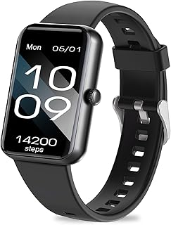 Fitness Tracker, Smart Watch with Heart Rate, Blood Oxygen, Blood Pressure and Sleep Monitor, Activity Tracker & Pedometer, Calories Step Counter for Women Men