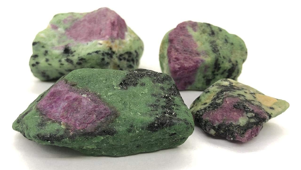Divinity CrystalsNatural Rought Raw Crystal Stones for Meditation, Healing, Feng Shui, Chakra Healing, Decor and Manifesting Abundance - 100 Grams (Natural Serpentine)