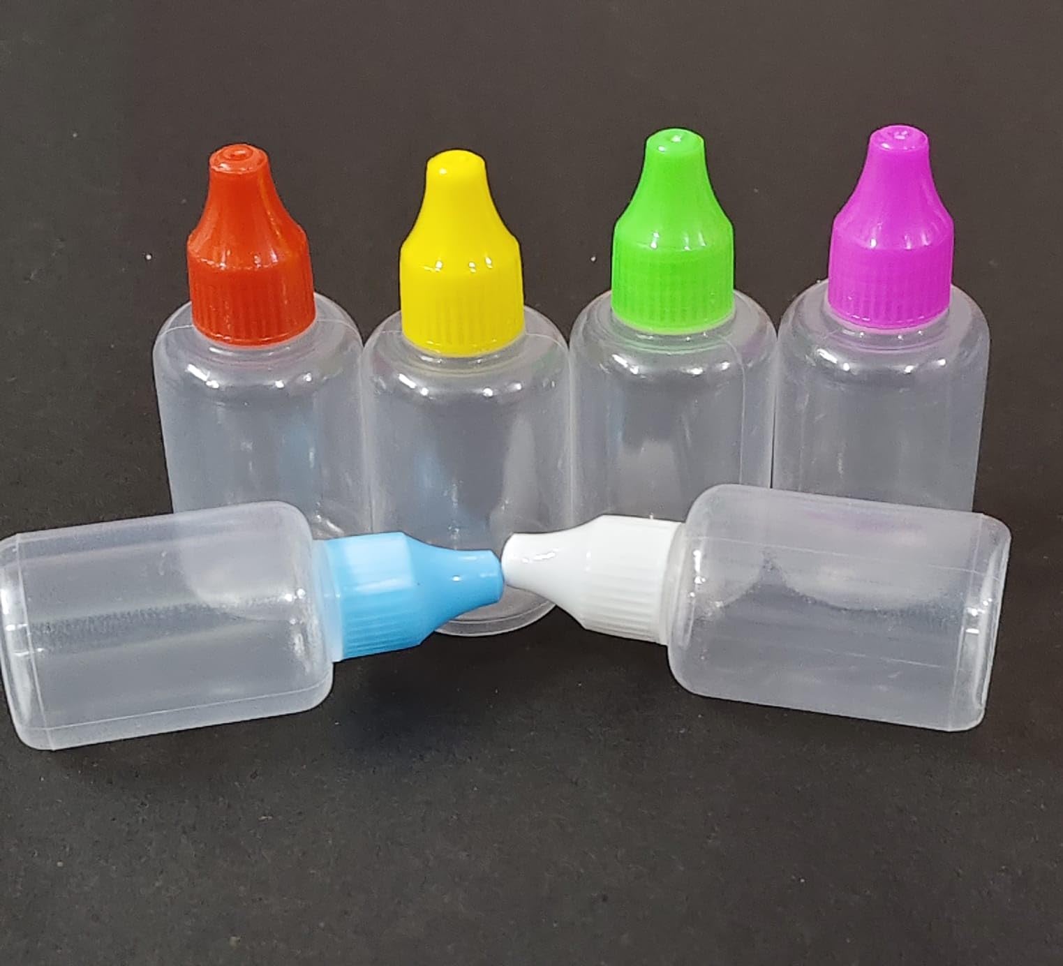Dropper Bottles (Pack of 100) - Empty Plastic Bottle for Essential Oils, Homeopathy Medicine, Liquids | Reusable & Leak-Proof (30, Milliliters)-image-31