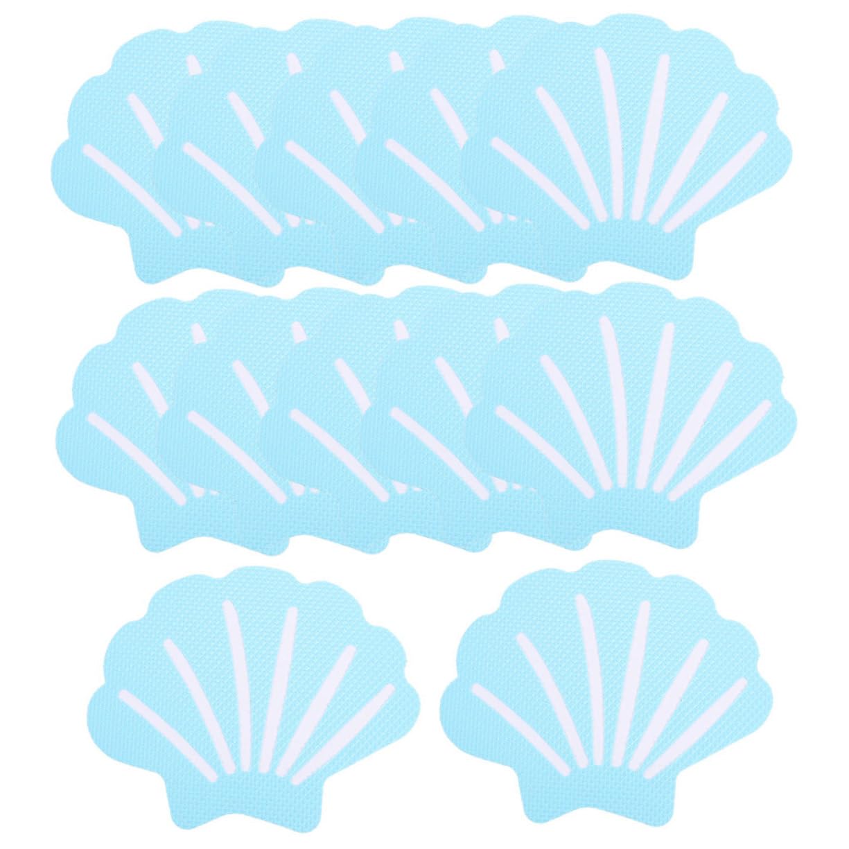 Ciieeo 20PCS Sea Shell Non Slip Bathtub Stickers Adhesive Decals for Safe Bathroom Tubs Showers and Floors Easy to Apply Stylish Design Strong Adhesion for Slip Prevention