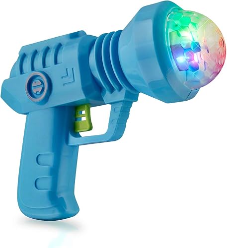 Miniatura 4 de FlashingBlinkyLights Space Gun Cool Light Up Toy with LED Projecting Spinning Lights
