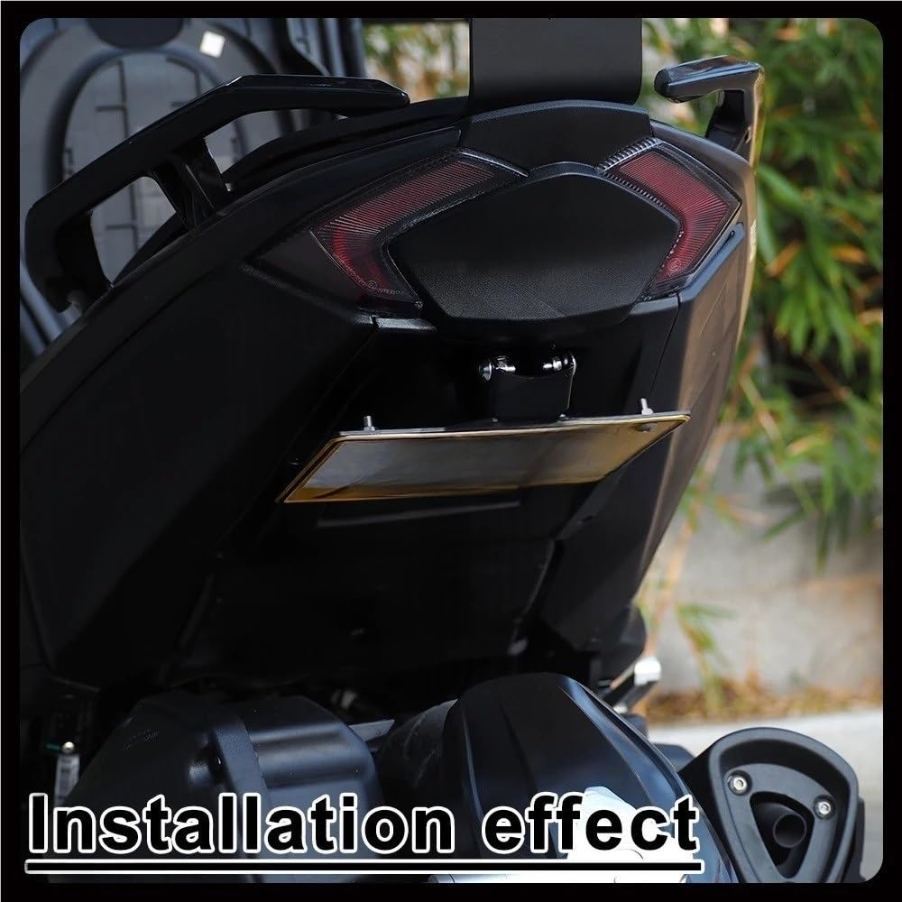 Portatarga Numero di targa del motociclo Accessori moto per NAGA 155 150 per MMBCU 125 158 160