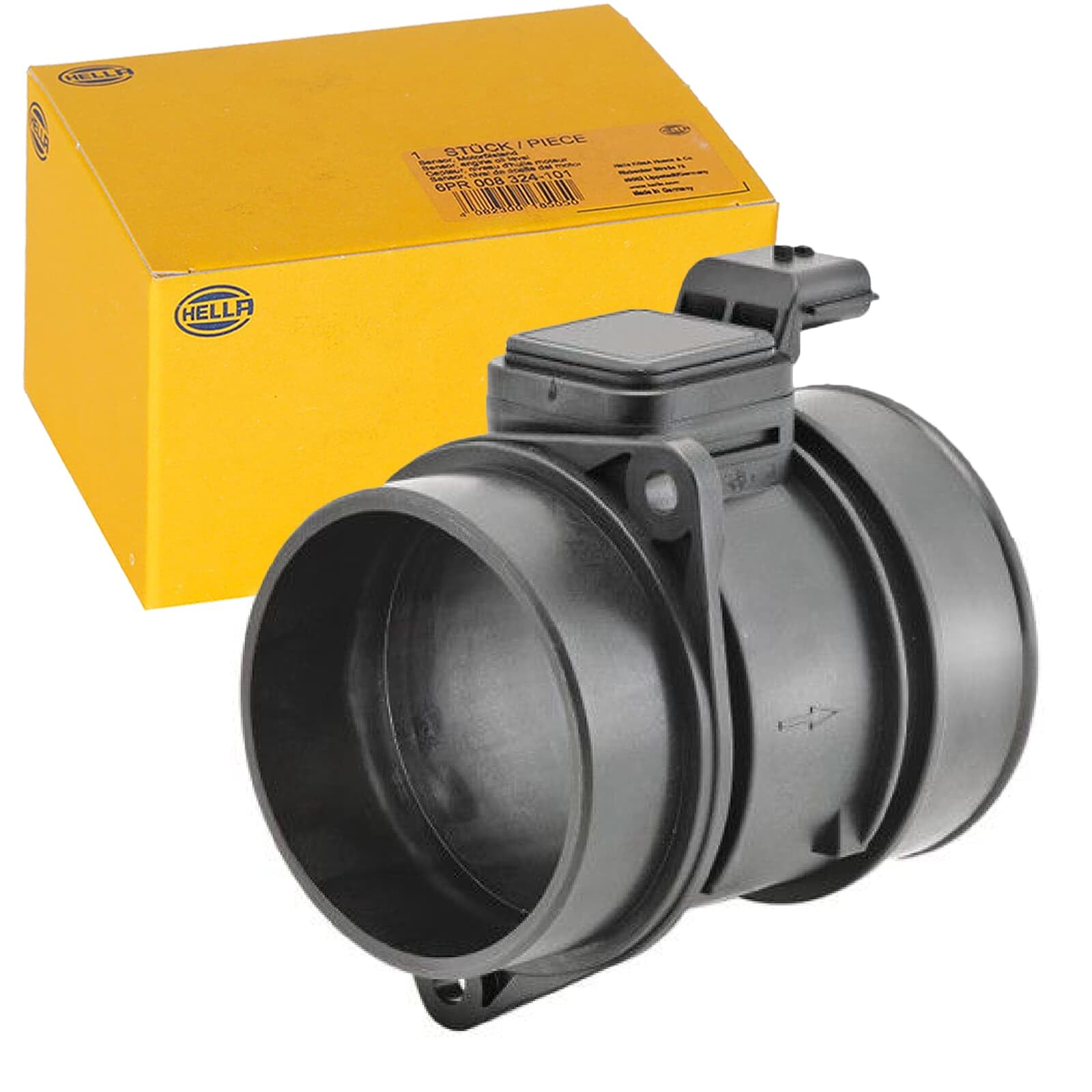 HELLA 8ET 009 142-551 Debimetro - 6a... poli - avvitato