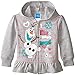 Disney Little Girls' Toddler Frozen Olaf Hoodie, Grey, 2T