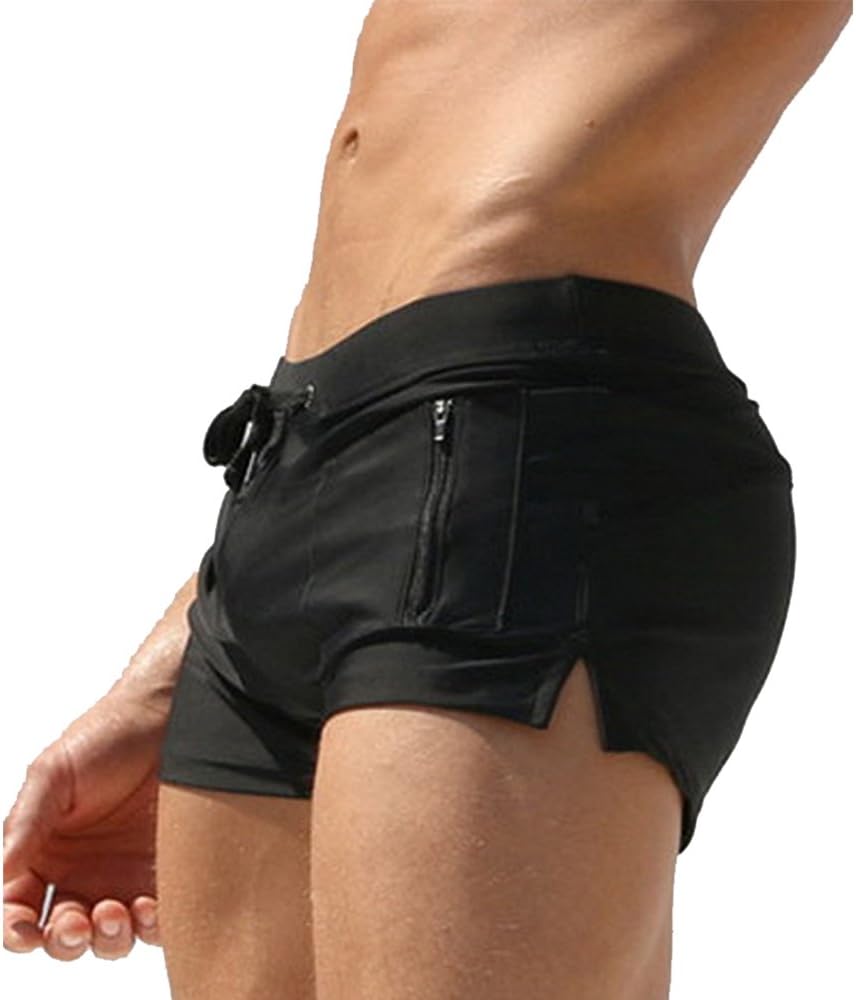 Mens Swimwear Shorts Slim Wear with Pocket
