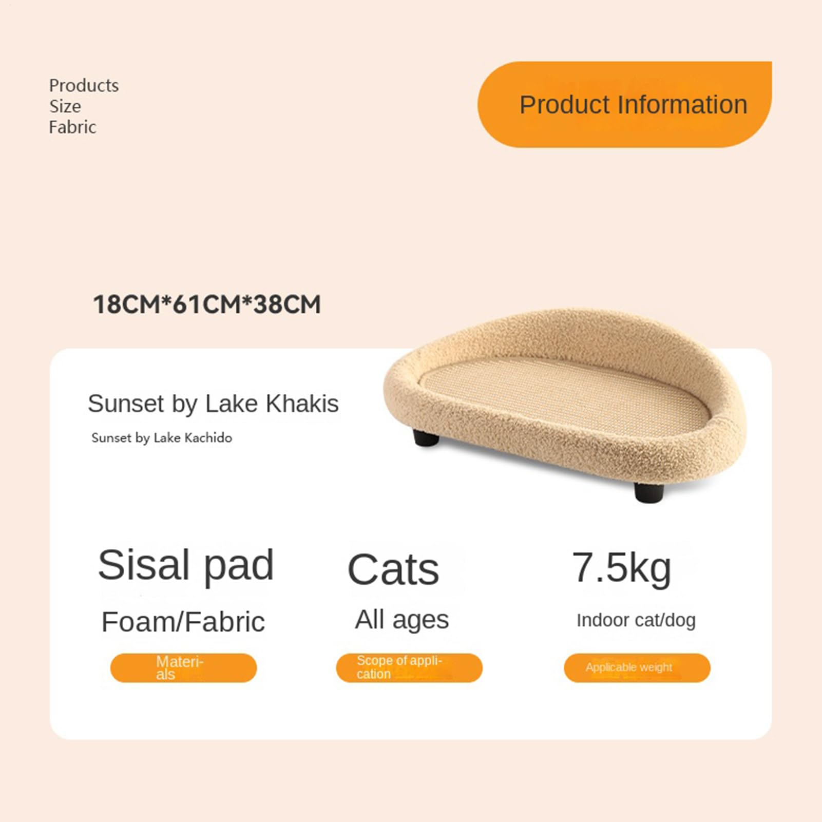 Sofa do drapania dla kotów – sizalowa duża sofa wypoczynkowa – deska do drapania dla kotów, do użytku w pokoju zabaw, mieszkaniu studenckim, na tarasie, na balkonie, werandzie, w narożniku i w domu