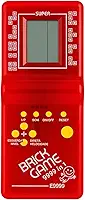 Mini Game Retrô Portátil Brinquedo De Mão Sons Ajustáveis e Tela LCD (Vermelho)