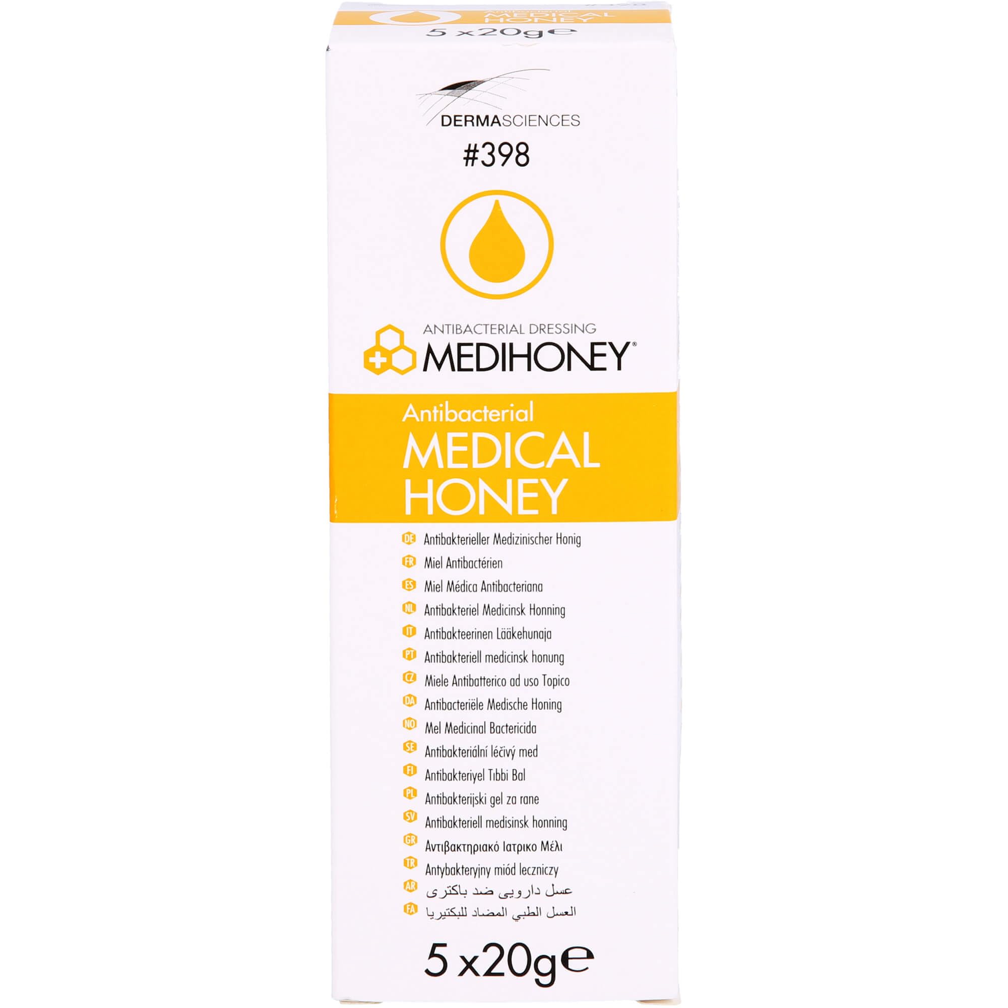 MediHoney Gel Medicinale Al Miele 1,5 Oz – Dressing Per Ferite E Ustioni, Sterile