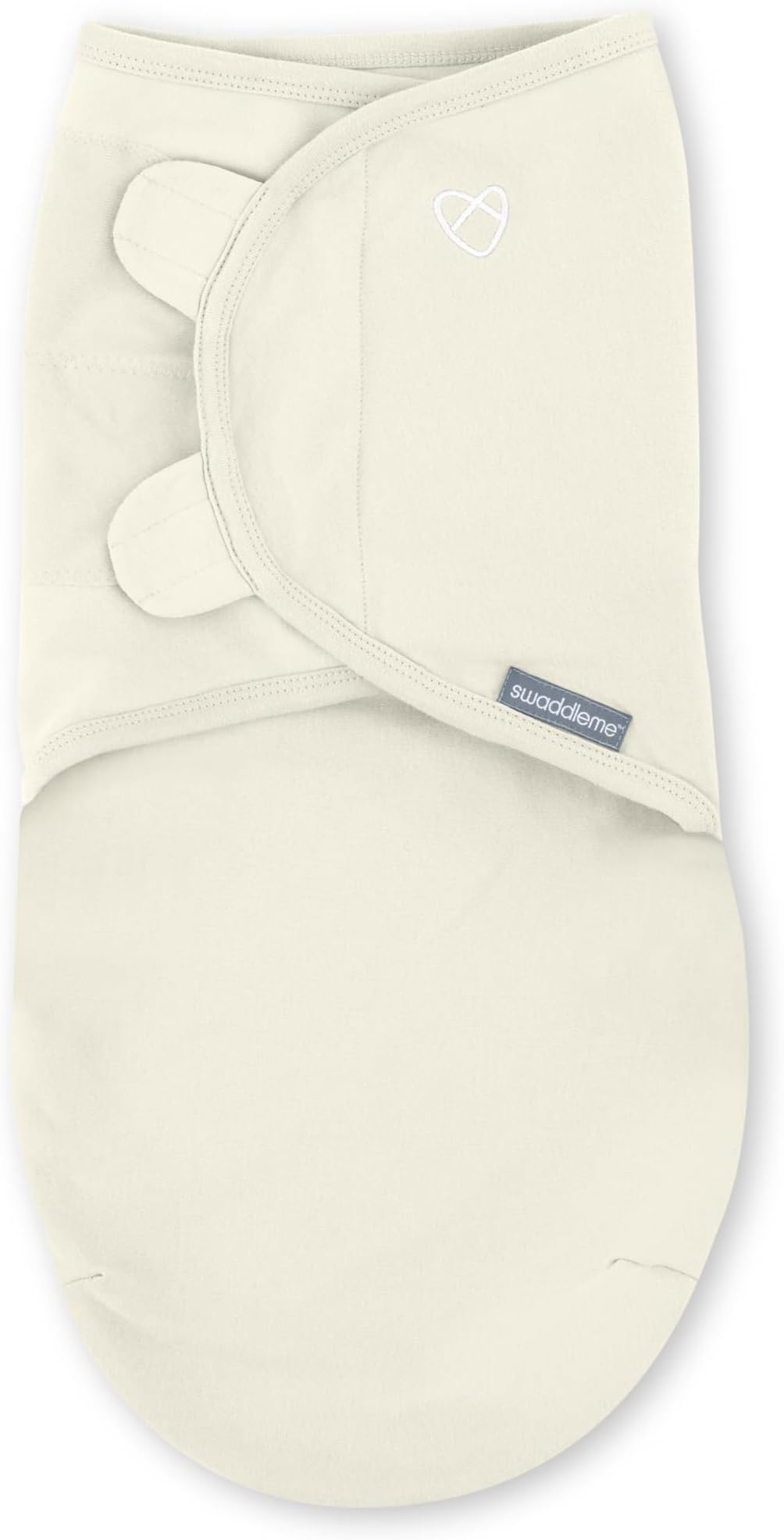 SwaddleMe - Small Size, 0-3 Months - Easy to Use, Wrap Keeps Baby Safe and Helps Prevent Reflection from Fear, Pack of 1 (Grey)