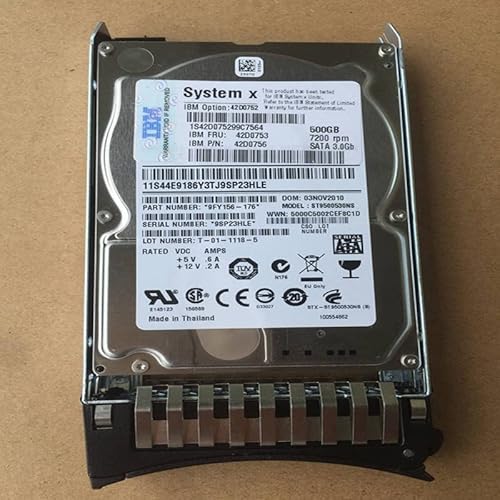 Per X3650M3 M4 2.5 32 MB 7.2 K Per Interno Per Server Per 42D0753 42D0752 42D0756 hdd 500 GB s-ata 3