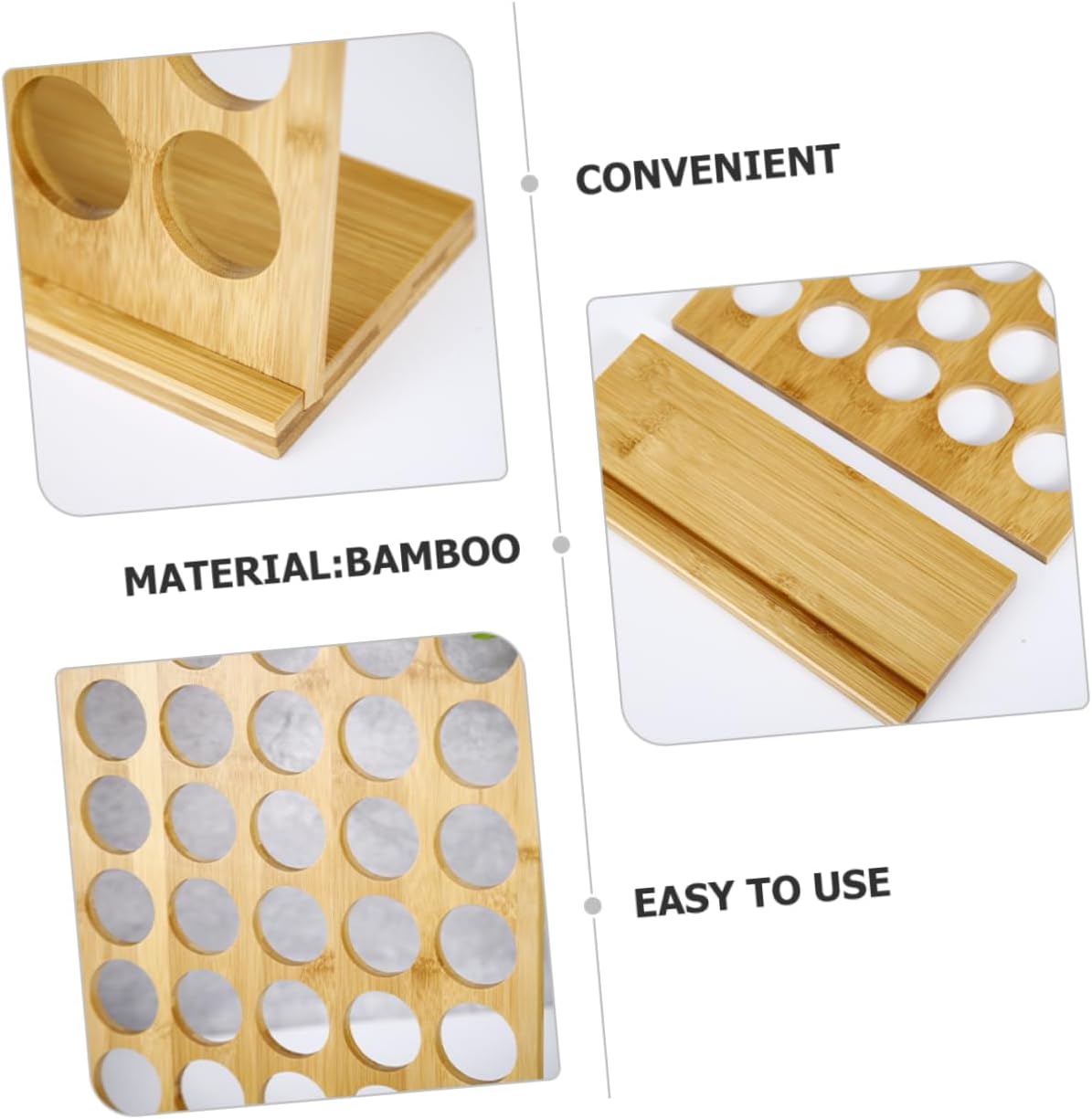 LIFKOME Tea Bag and Coffee Capsule Organizer Storage Rack for for Storing Tea Bags and Coffee Condiments