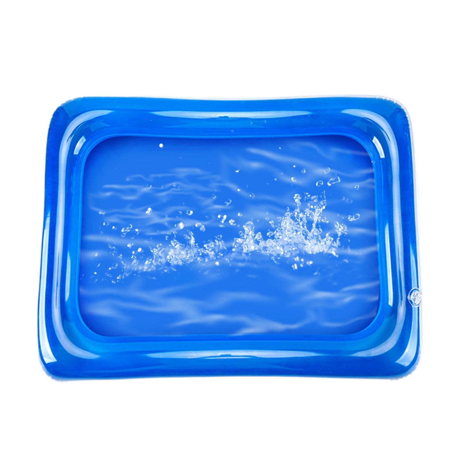 Foot Bath for Pool Entry - Inflatable Feet Washing | Swimming Pool Feet Wash Basin - for Teens Adults Homeowner Traveler Beach Camping Vacation Backyard Patio Hotel Home Cabin Water Park