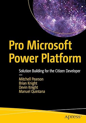 Pro Microsoft Power Platform: Solution Building for the Citizen Developer-finelybook