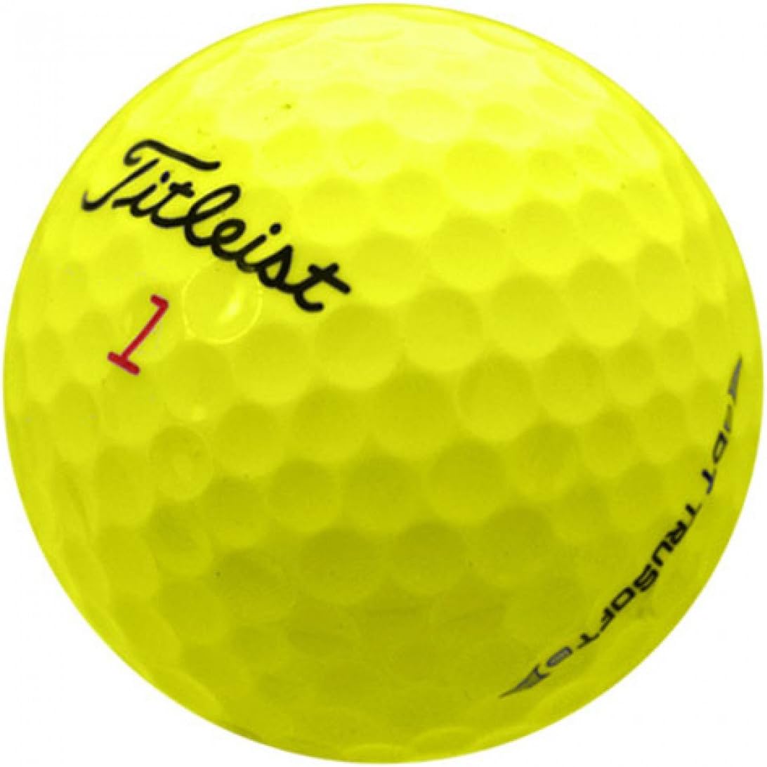Titleist DT TruSoft Yellow - Premium Mint Quality - 48 Golf Balls
