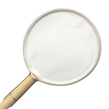 Amazon.co.jp: メダカ用 選別タモ網 80mm 丸/moko no tamo工房製