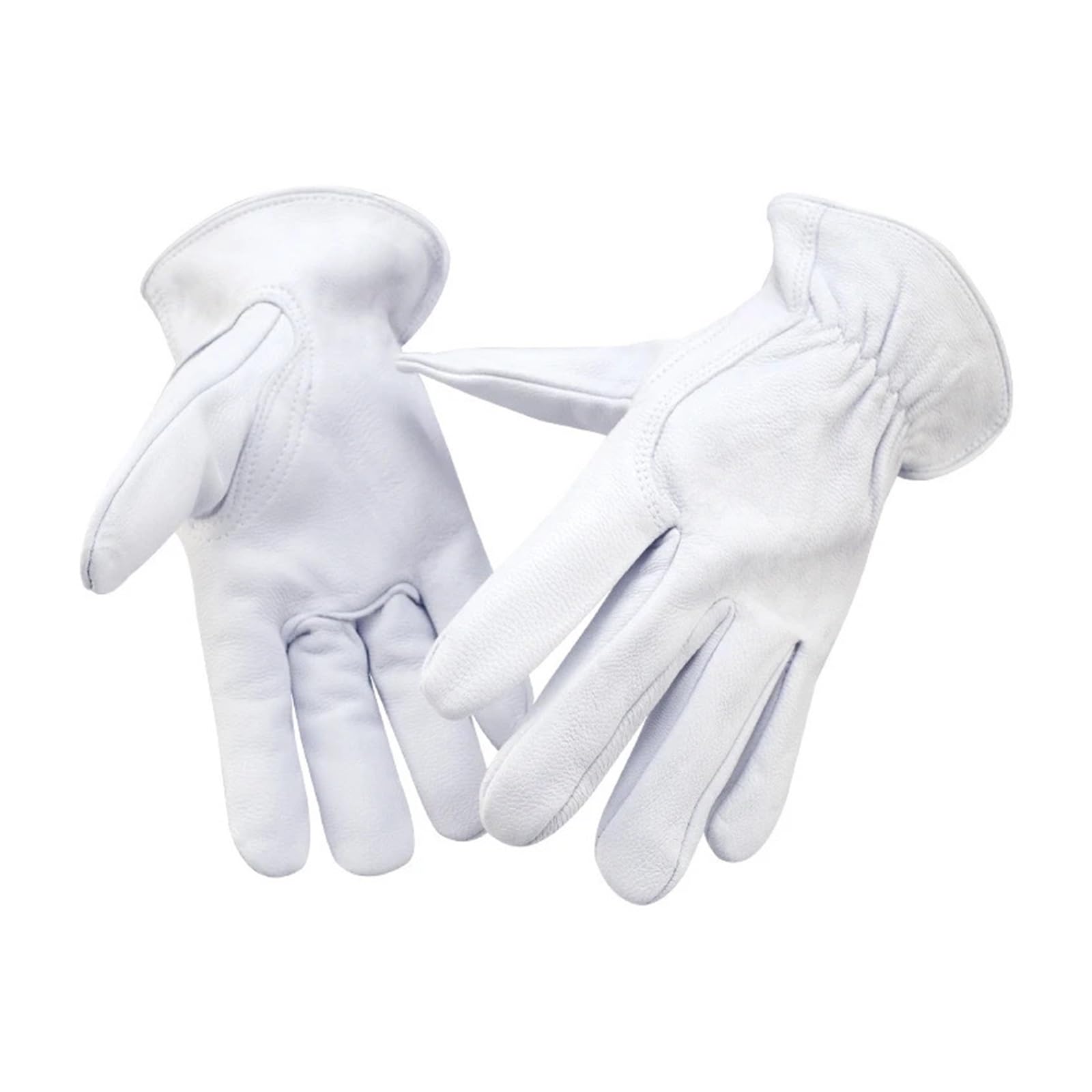 Générique Gants de Travail, Compatible avec XYEHS, Paire en Cuir chèvre