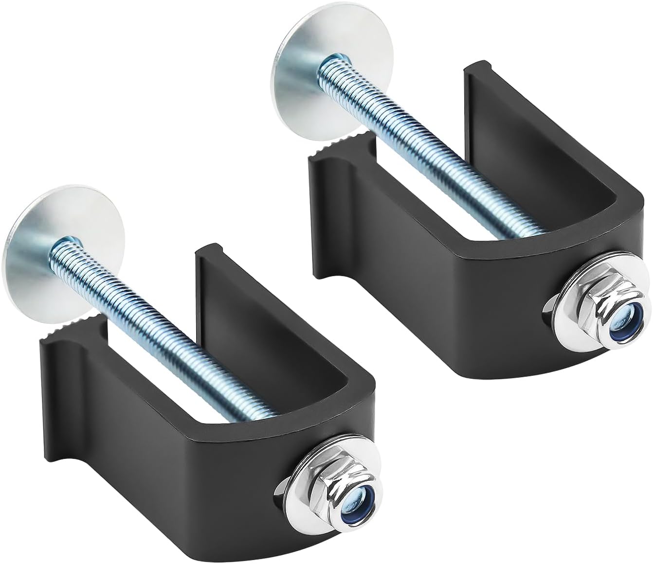 2pcs Aluminum Truck Tool Box Clamps for Camper Pickup Bed