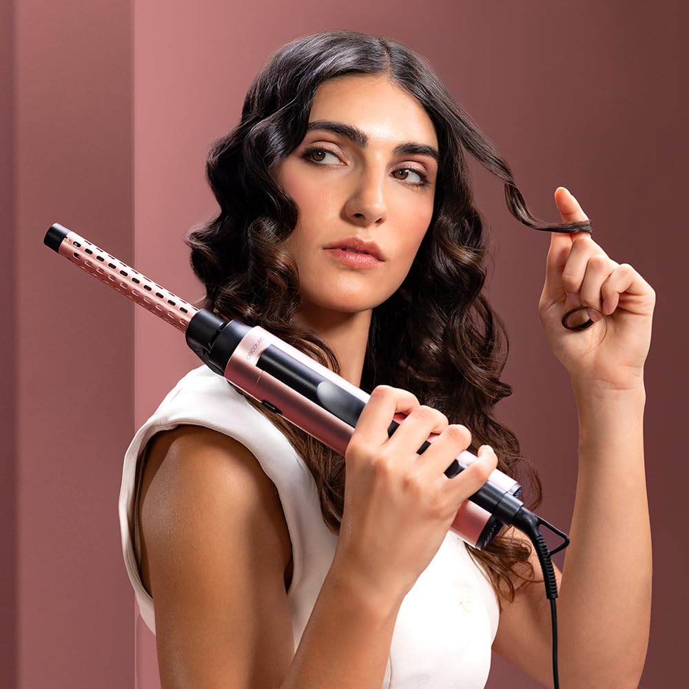 Cecotec 10 akcesoriów CeramicCare 10 AirBrush Air Brush. 1200W, suszarka, prostownica, lokówka, objętość, dyfuzor, ekran, funkcja jonowa, powłoka ceramiczna, kontrola temperatury