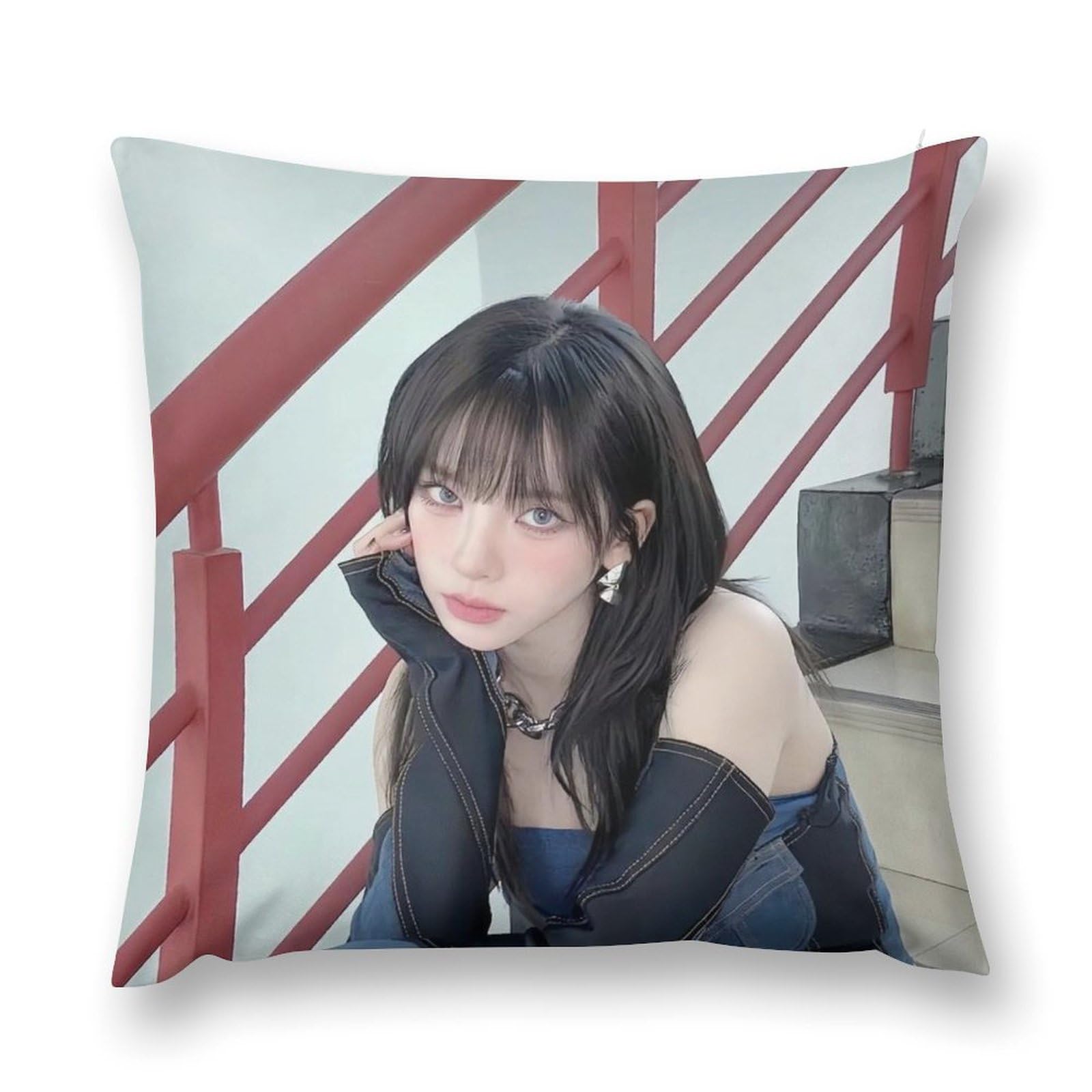 aespa  ニンニン　クッションカバー Amazon.co.jp: エスパ カリナ クッションカバー 抱き枕カバー 装飾枕