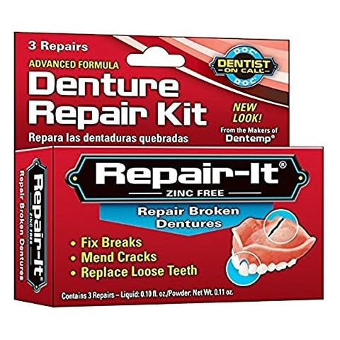 Dentemp Denture Repair Kit - 2 Pack Cover