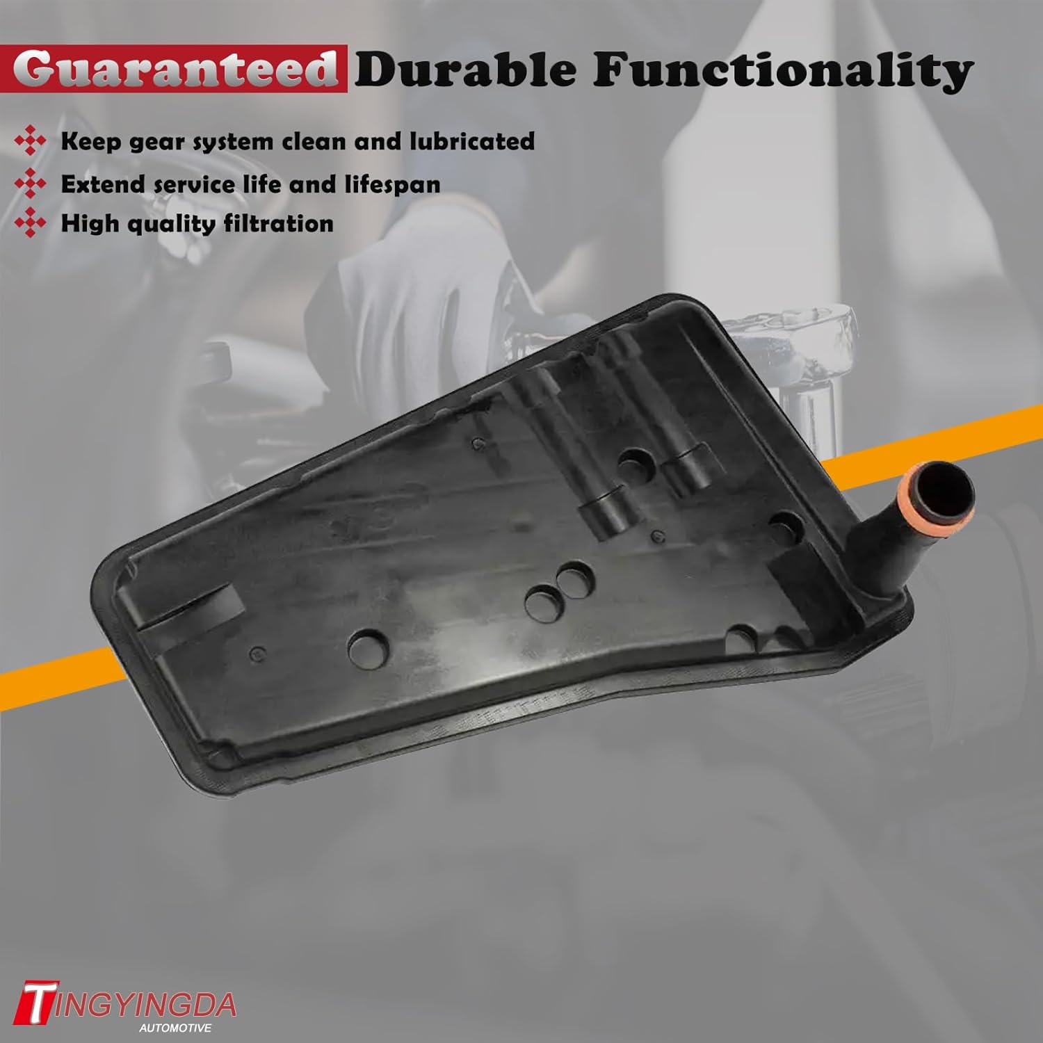 E4OD A4LD Auto Automatic Trans Transmission Oil Filter kit Fits for Ford Bronco E150 E250 E350 Econoline Club Wagon Excursion Expedition for F250 F150 F350 Super Duty - for Lincoln Blackwood Navigator