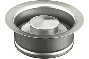 Kohler K-11352-BS Disposal Flange, One Size, Brushed Stainless