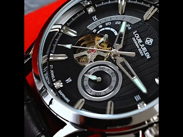 Amazon.com: LOUIE JUELEN Men's Automatic Watches with Self-Winding