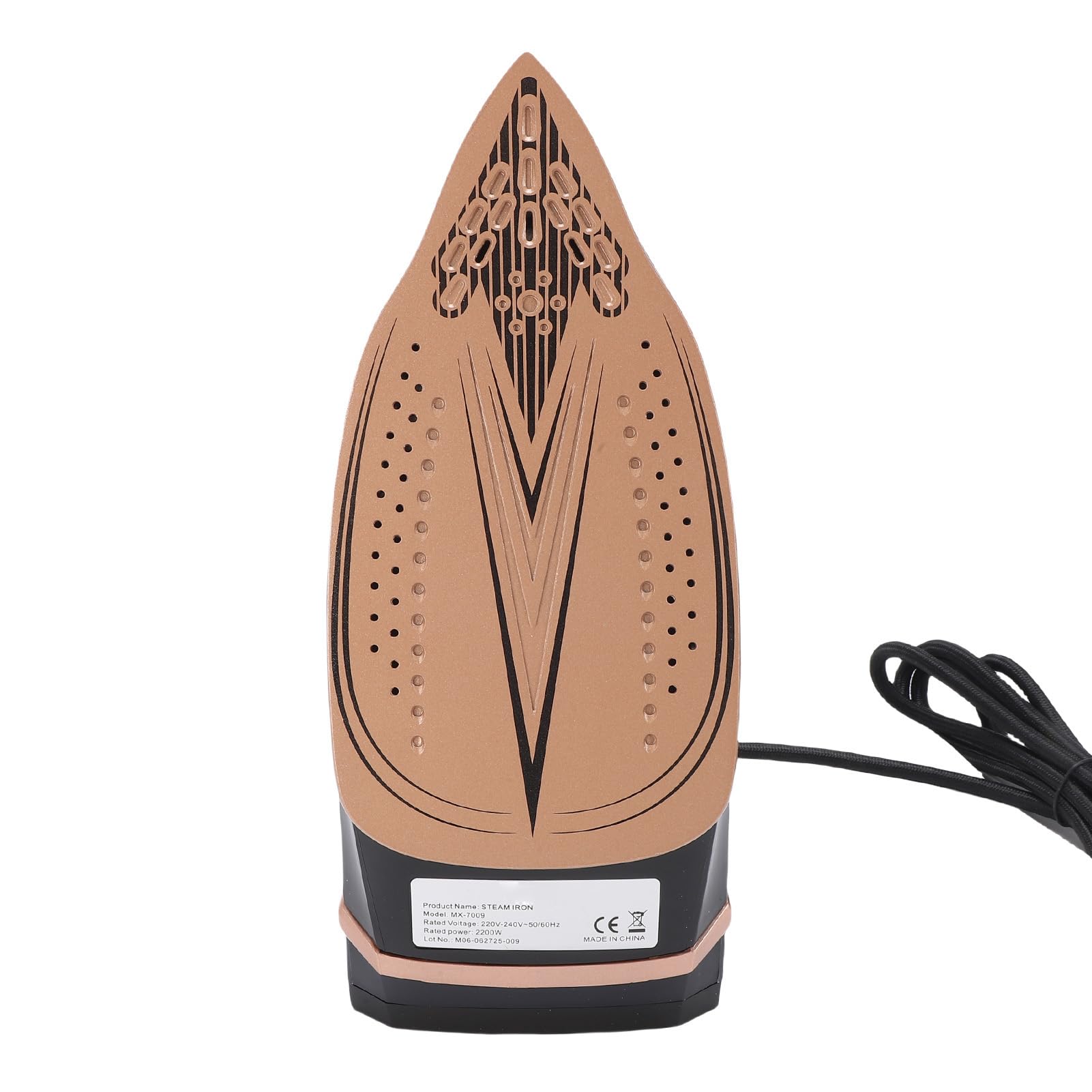 Topiky Plancha de Portátil de 2200 W con Tanque de Agua, Plancha de Ropa Eléctrica de Vertical para Viajes a Casa, Potente de y Seco de 2200 W con Punta Precisa, Gran Capacidad de 250 Ml, (Enchufe