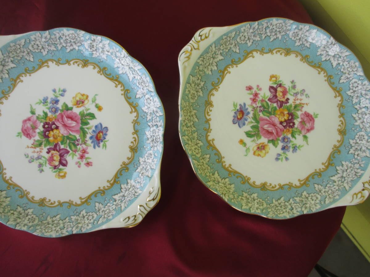 1792 ロイヤルアルバート フォンティーン プレート2枚セット