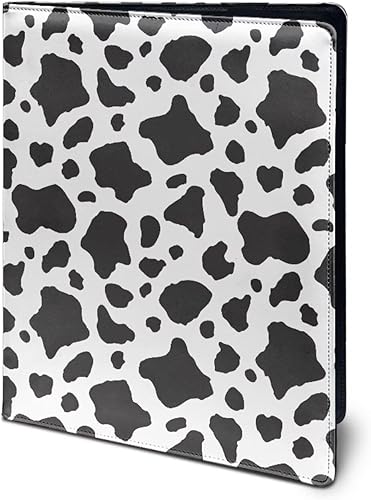 Miniatura 7 de Flashideas Portapapeles estéticos de flores azules, folio, currículum de negocios con bloc de notas forrado recargable, regalos de oficina para