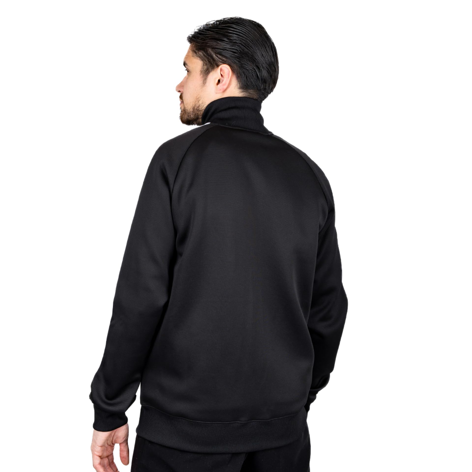 PUMA T7 Trainingsjacke Schwarz x | Borussia Mönchengladbach | Sportjacke mit Vereinslogo